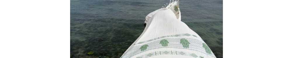 Fouta Khomsa con mano di fatima