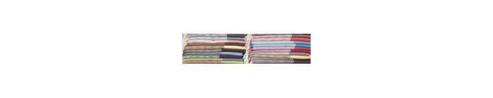Fouta nido ape a righe telo mare 100% cotone