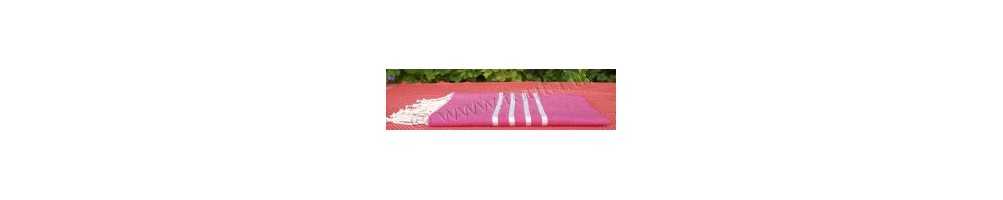 Fouta piatta impreziosito da filo lurex